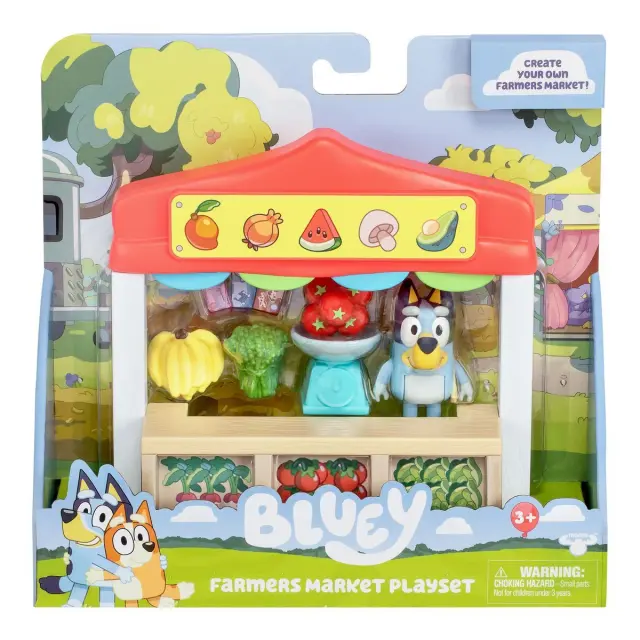 Bluey Mini Σετ Παιχνιδιού Μανάβικο
