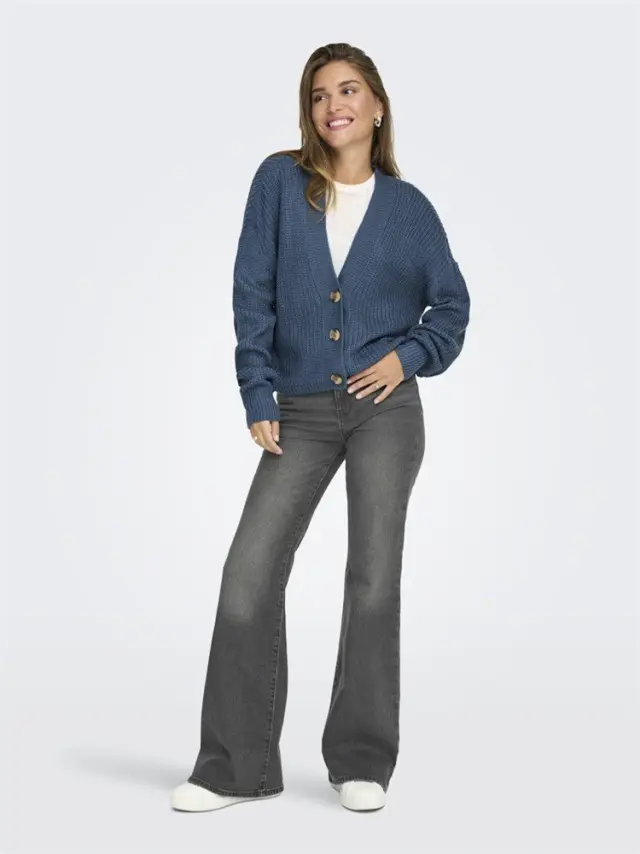 Παντελόνι jeans, Only, ONLHENNI LIFE HW RETRO FLARED DNM - XS 2