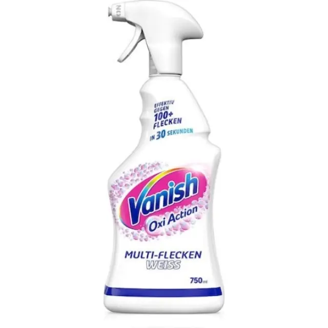 Vanish Καθαριστικό Λεκέδων σε Spray Λευκό 750ml