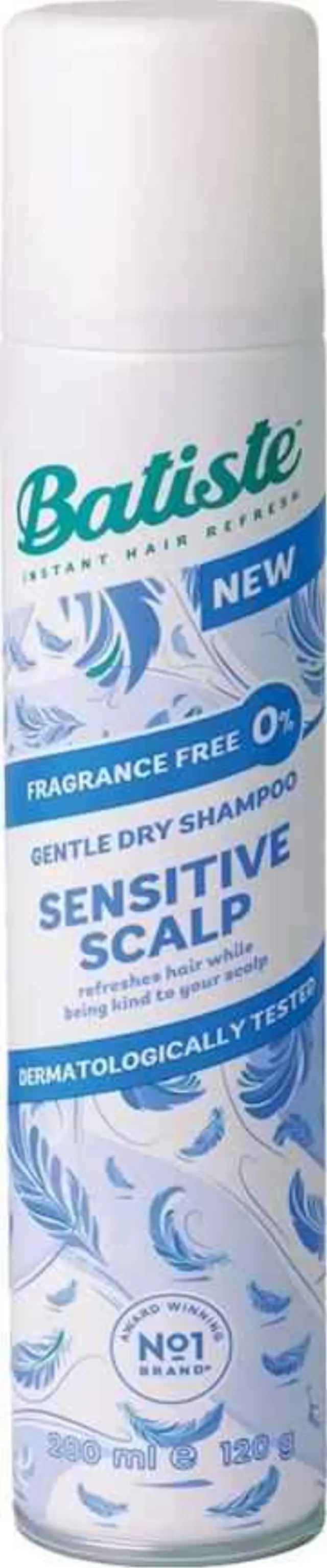 Batiste Sensitive Dry Shampoo Ξηρό Σαμπουάν Για Ευαίσθητο Τριχωτό 200ml