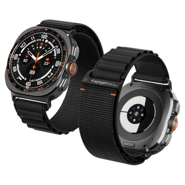 Spigen Wbf1 Band Samsung Galaxy Watch Ultra 1 / 2 2024-2026 (47 Mm) Black