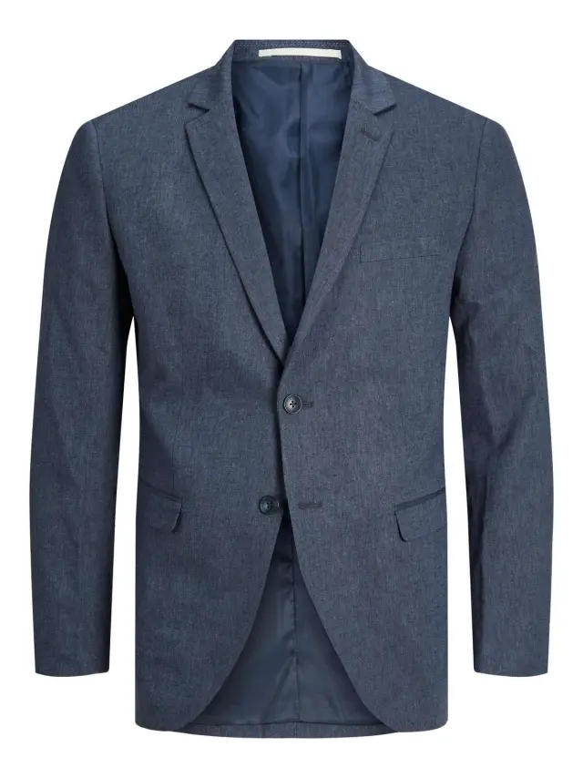 JPRRIVIERA LINEN BLAZER SLIM FIT SN Navy Blazer