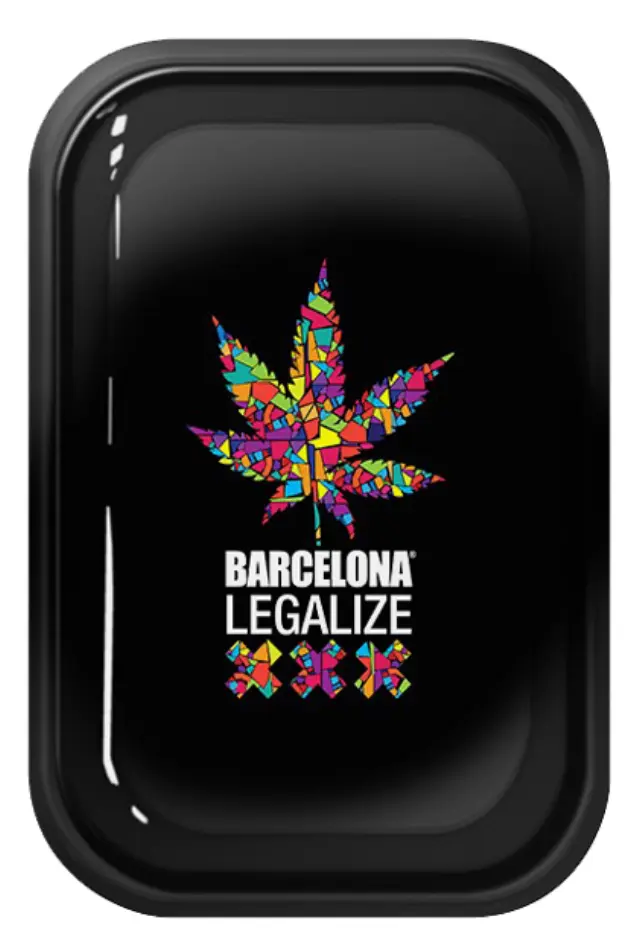 Legalize Rolling Tray Δίσκος Barcelona Leaf - Small (29x19cm)