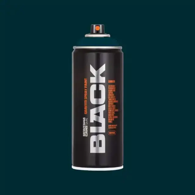 Montana Black Spray Paint 400ml BLK-6175 Riffs