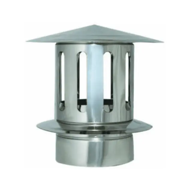 Καπέλο Καμινάδας Αντιανεμικό Fil-Top Inox