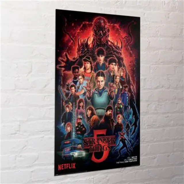 Αφίσα Stranger Things 5 One Sheet 61x91,5εκ - PP2511182 2