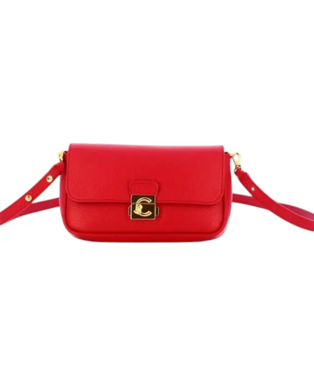 Coccinelle - Γυναικεία τσάντα Ώμου C-Me Lock Mini Bag E5U4K520101-R02 Κόκκινο