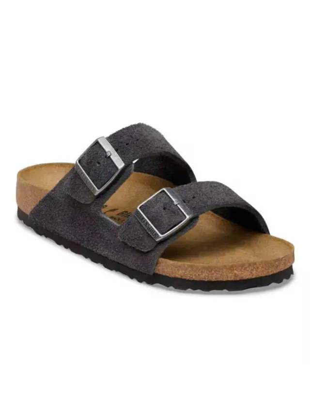 Birkenstock Πέδιλα Ανδρικό δέρμα suede Γκρί BIR/ARIZONA 1031632 CHARCOAL - 43 2