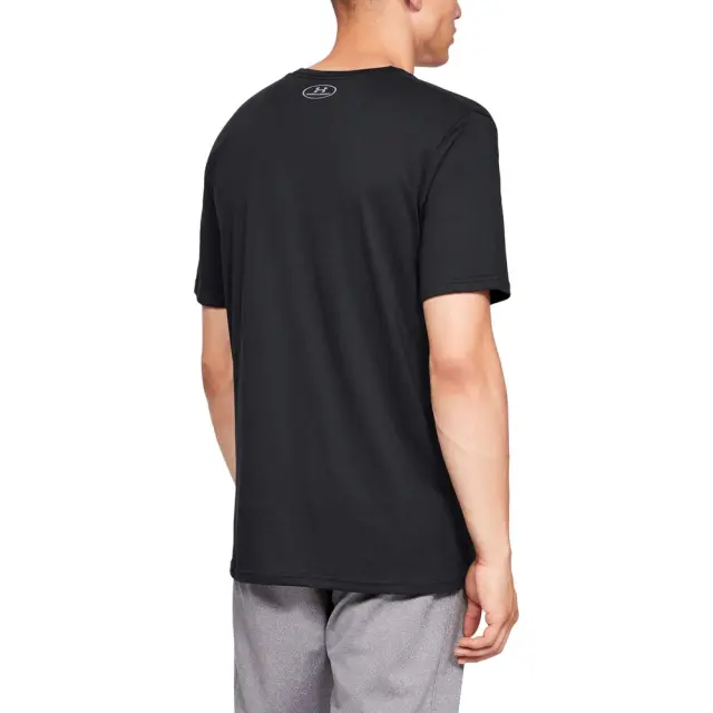 Under Armour Men's Sportstyle Left Chest Shortsleeve T-Shirt Μαύρο 1326799-001 (Under Armour) 2