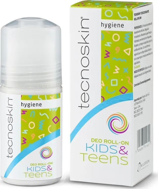 TECNOSKIN Deo Roll-on Kids & Teens, Αποσμητικό για παιδιά & εφήβους 50ml