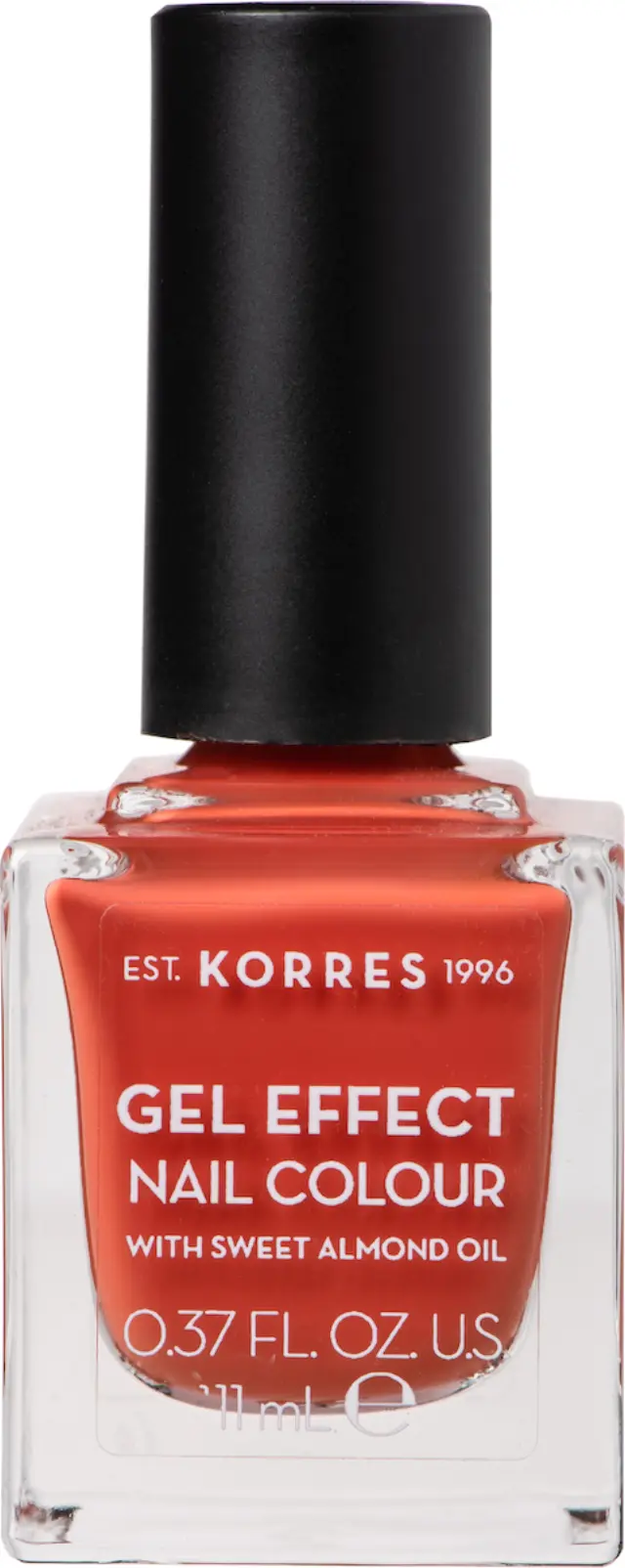Korres Gel Effect Nail Colour No50 Pumpkin Spice 11ml (Ημιμόνιμό Βερνίκι Νυχιών - Κεραμιδί Χρώμα)