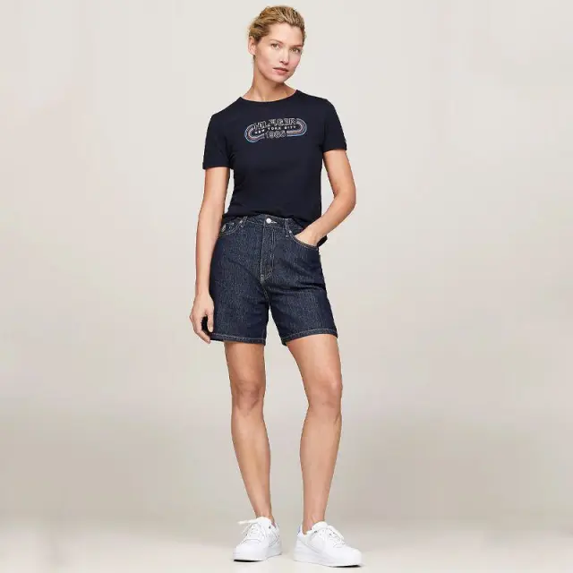 Tommy Hilfiger - Γυναικεία Sneakers Flag Basket FW0FW08081-0K7 Λευκό - 41 2