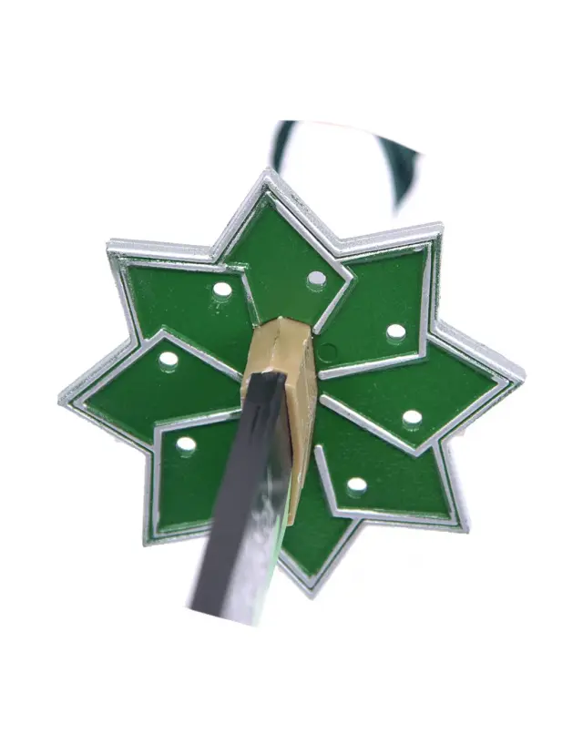 Ρέπλικα σπαθιού Shinazugawa Sanemi Demon Slayer Bamboo Katana -S5062 2