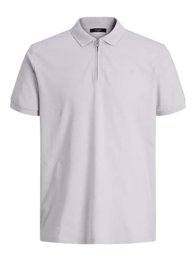 JPRBLASCOTT ZIP SS POLO SN Evening Haze - M