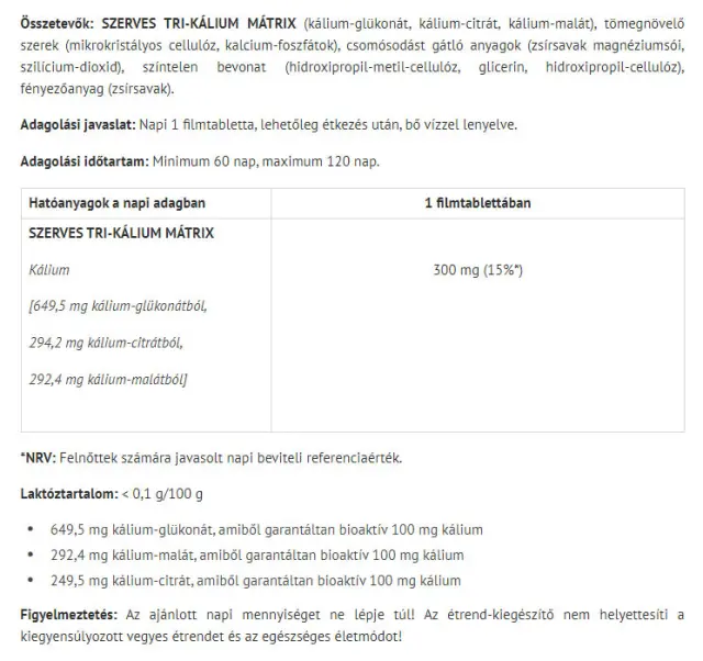 Natur Tanya Organic Tri-Potassium Matrix 2