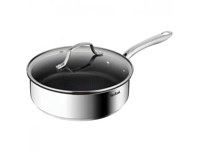 Σωτέζα Tefal Infinite με καπάκι και διάμετρο 24cm H8153225