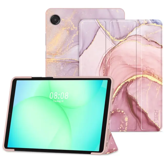 Tech-protect Smartcase Galaxy Tab A9+ / A11+ Plus 11.0 Marble