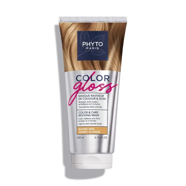 Phyto Color Gloss Μάσκα Αναζωογόνησης Χρώματος & Περιποίησης Blond Miel (Ξανθό Μελί) 200ml