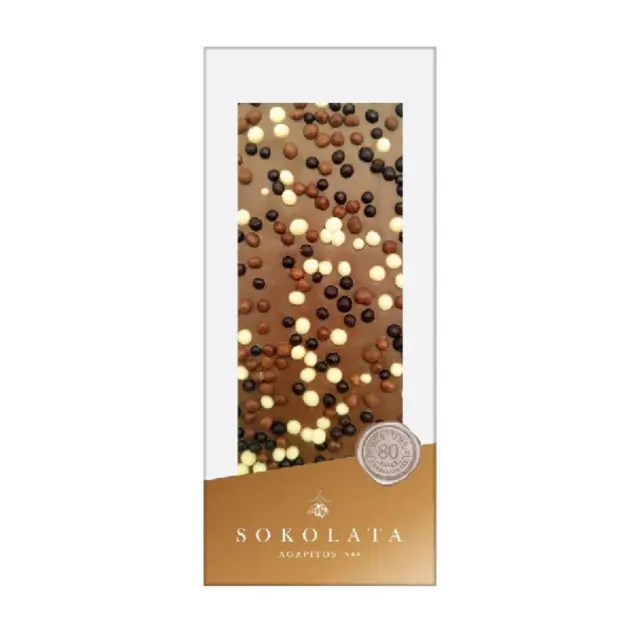 Agapitos Choco Crispies & Milk Chocolate 100gr