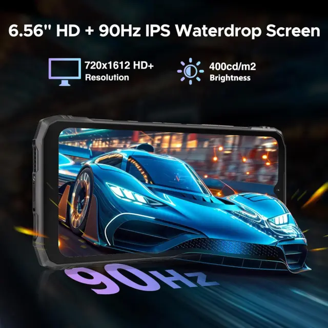 DOOGEE smartphone Blade 10, 6.56", 4/128GB, 5150mAh, IP68/IP69K, καμουφλάζ 2