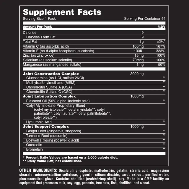 Universal Nutrition Animal Flex 2