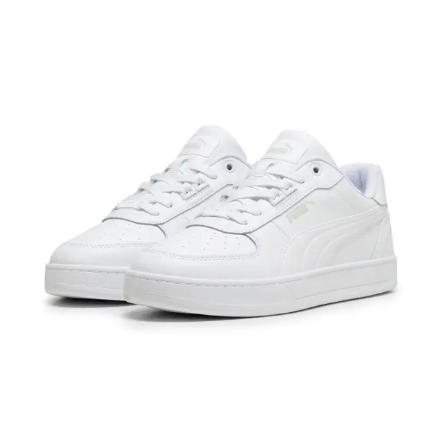 Puma Caven 2.0 Lux Ανδρικά Sneakers Λευκά 2