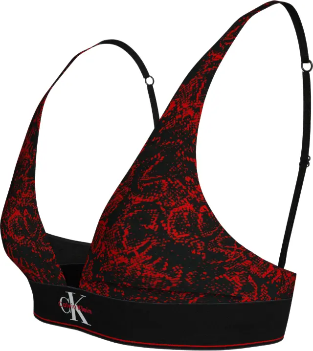 Calvin Klein γυναικείο τριγωνικό σουτιέν μπουστάκι QF8703-4 2