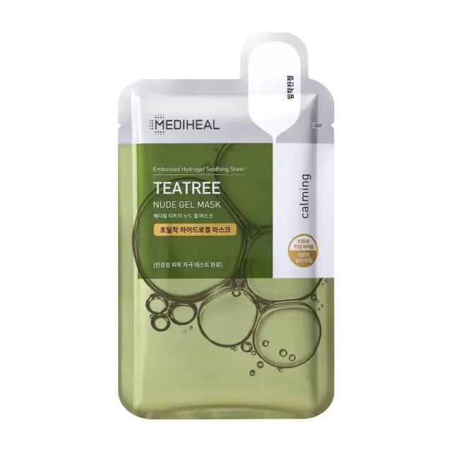 Mediheal Teatree Nude Gel Mask- Καταπραϋντική μάσκα με τειόδεντρο και προβιοτικά