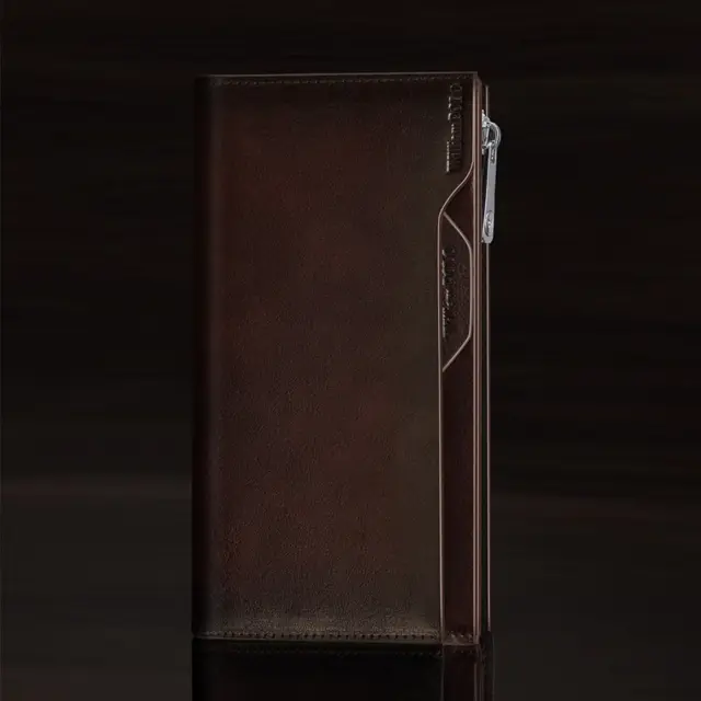Δερμάτινο Ανδρικό πορτοφόλι William Polo 211566 dark brown - One Size 2
