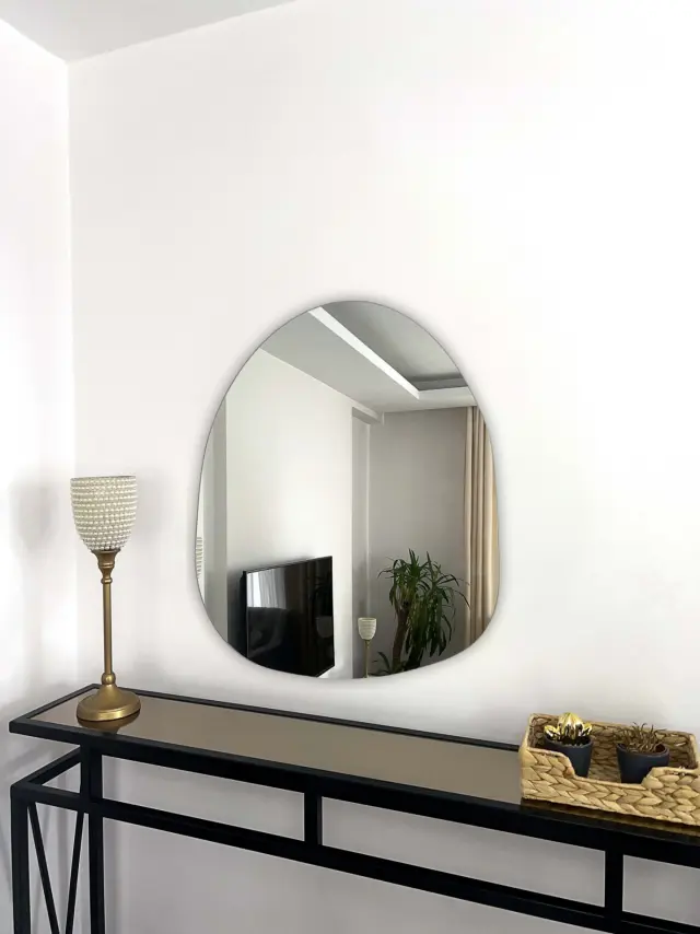 Stewehome ΑΣΎΜΜΕΤΡΟ ΜΟΝΤΈΛΟ ΚΑΘΡΈΦΤΗ 70x60 cm