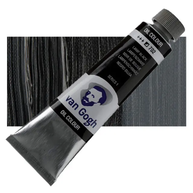 Λάδι Talens Van Gogh - 702 Lamp Black - 20ml