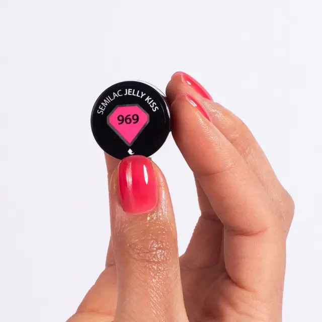 Semilac Ημιμόνιμο Βερνίκι 969 Jelly Kiss 7ml 2
