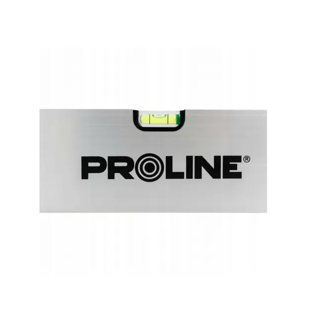 Proline Αλουμινένιος Οικοδομικός Οδηγός Proline 2m με 2 Ενσωματωμένα Αλφάδια 2