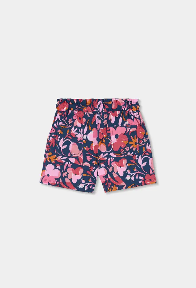 Boboli Satin βερμούδα σορτς floral για κορίτσι 323064-9807 2