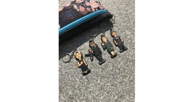 FIGZ RYAN WILLIAMS KEYRING 3