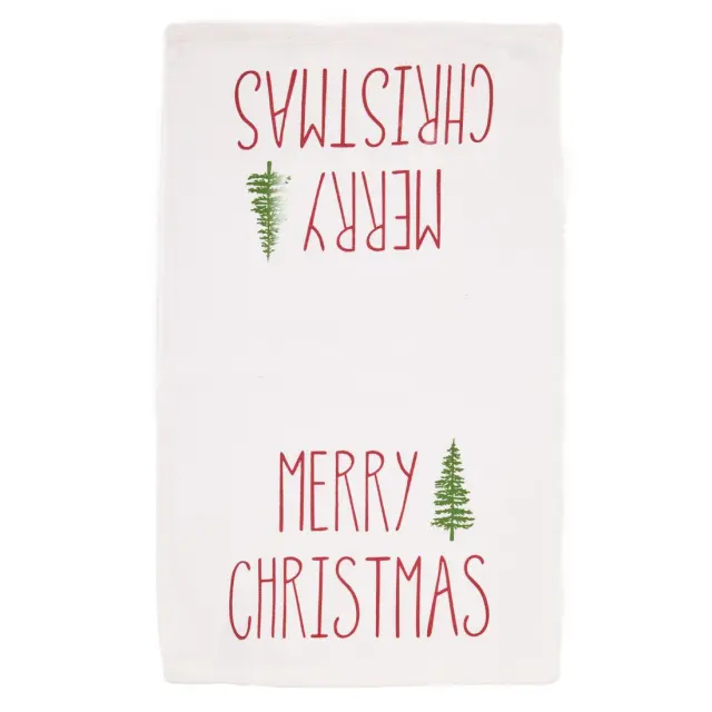 Πετσέτες Κουζίνας Σετ 2 Τεμ 30x50 Christmas Das Home 0816 Red-White 100% βαμβακερό 2
