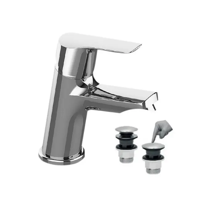 BORMANN ELITE BTW3360 - BORMANN Elite BTW3360 Μπαταρία Νιπτήρα Spring, 35mm, Αναμεικτική, 550G, Με Pop Up (049630) 2