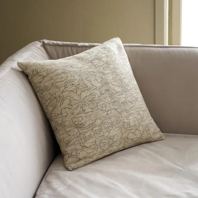 Μαξιλαροθήκη Διακόσμησης Gofis Home Aradia 20-05-430/07 Weed Beige 50x50 2