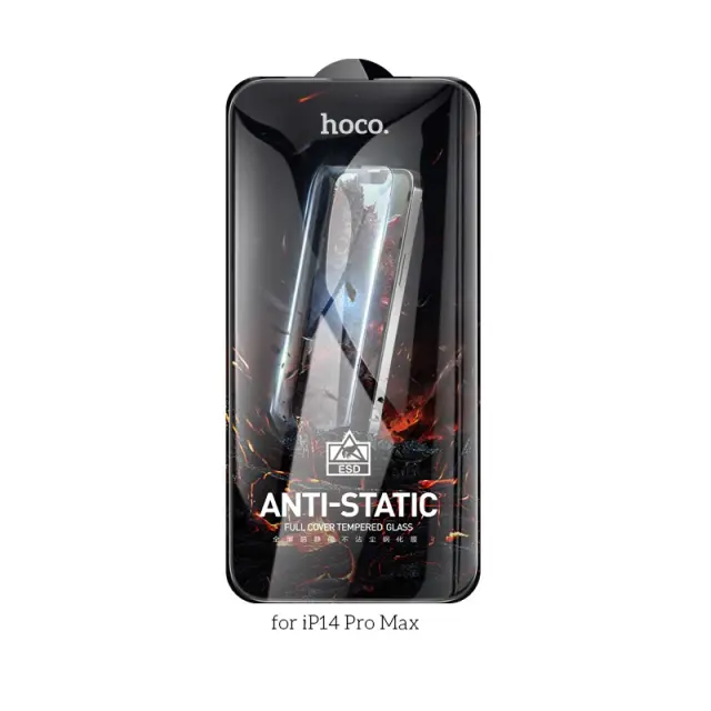 Tempered Glass Hoco G10 Anti-Static Full Screen 2.5D για Apple iPhone 14 Pro Max 3