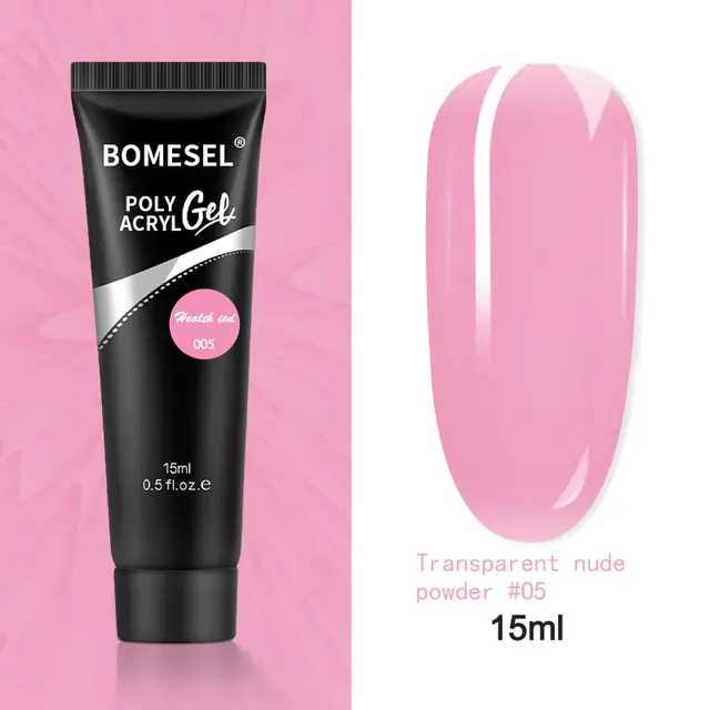 Gel χτισίματος – Bomesel polyacryl gel UV/LED 60ML 005