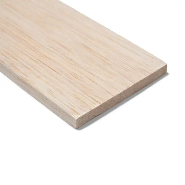 Ξύλο Μπάλσα Φύλλο 10x100mm - 10mm - 1τεμ (Εύθραυστο-Παραλαβή απ'το Κατάστημα)