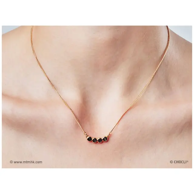 Chocli επίχρυσο κολιέ 18k: Love Letters