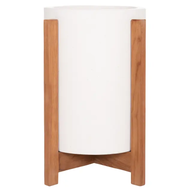 ΓΛΑΣΤΡΑ ΕΣΩΤ.ΧΩΡΟΥ FB94682.02S FIBER CEMENT ΛΕΥΚΟ-TEAK ΒΑΣΗ Φ33x42Υεκ 3