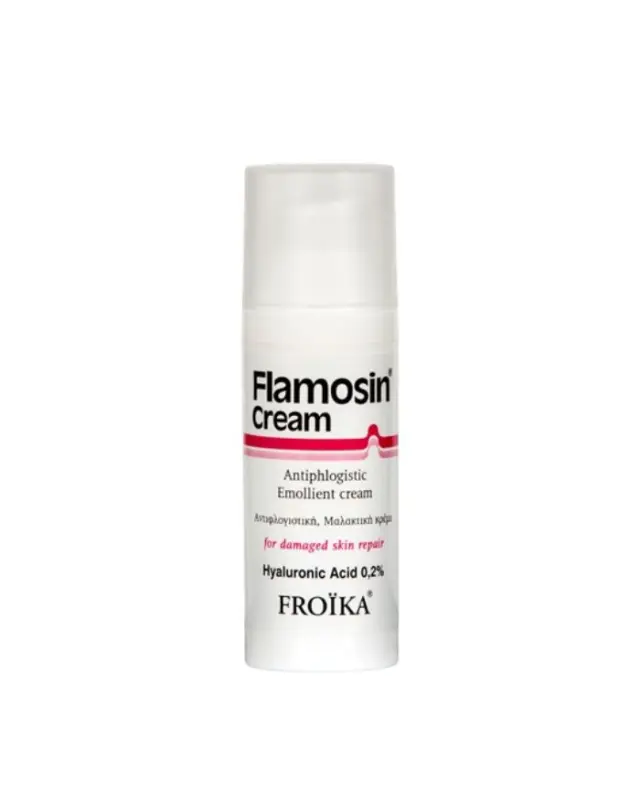 Froika Flamosin Cream Μαλακτική, Αντιφλογιστική Κρέμα για την επούλωση δερματικών βλαβών, 50ml