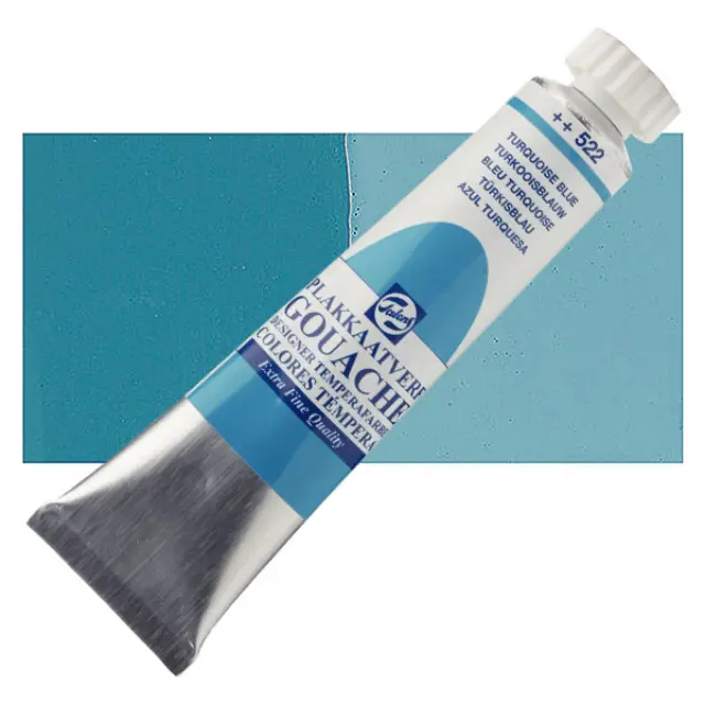 Τέμπερα Talens Gouache - 522 Turquoise Blue - 20ml