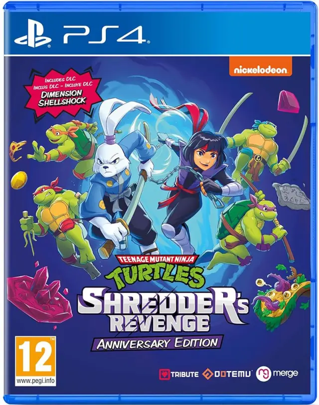 Teenage Mutant Ninja Turtles Shredders Revenge Anniversary Edition - PlayStation 4