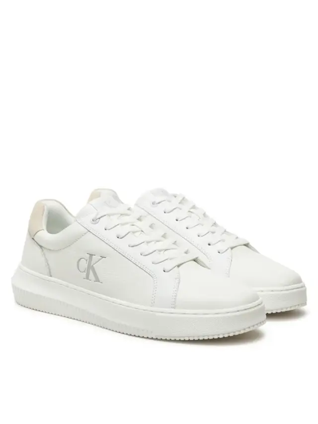 Calvin Klein - Ανδρικά Chunky Sneakers YM0YM01253-0LD Λευκό 2
