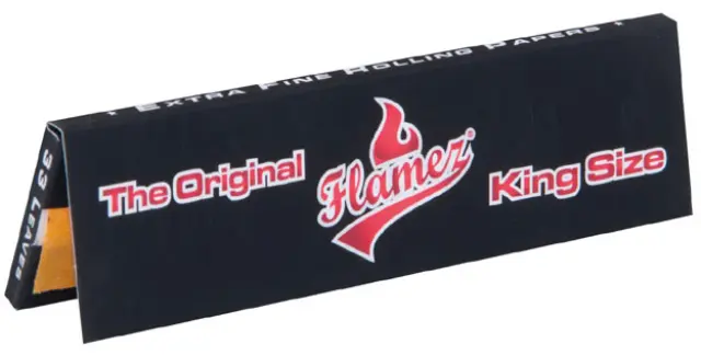 Flamez Χαρτάκια The Original Black King Size - 33φ
