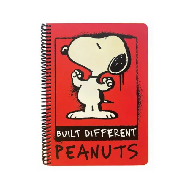 BMU Τετράδιο Peanuts Σπιράλ B5 3θ/105φ: Snoopy (2 σχέδια) Σχέδιο 2