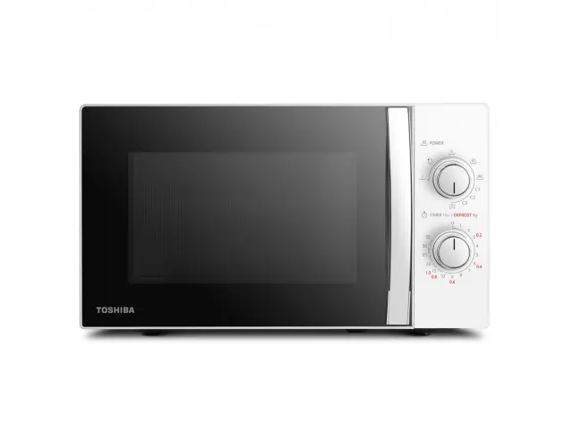 Φούρνος μικροκυμάτων Toshiba MW-MG20PWH με χωρητικότητα 20L και ισχύ 800W - WhiteMW-MG20PWH
